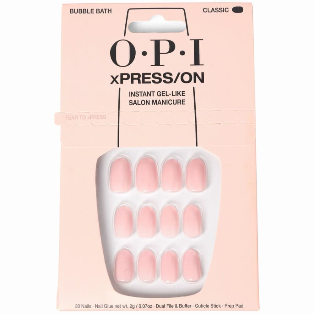 False nails Opi #Bubble Bath Bubble Bath 30 Pieces