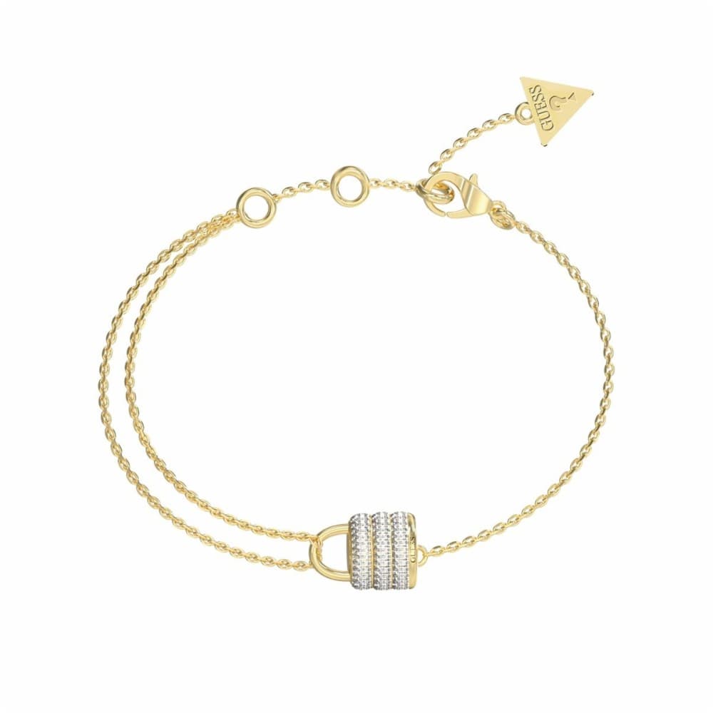 Ladies' Bracelet Guess JUBB05418JWYGS Golden