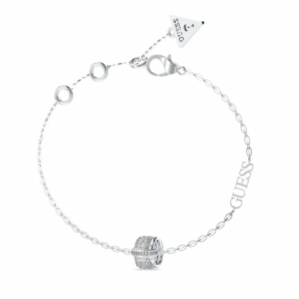 Ladies' Bracelet Guess JUBB05255JWRHS Silver
