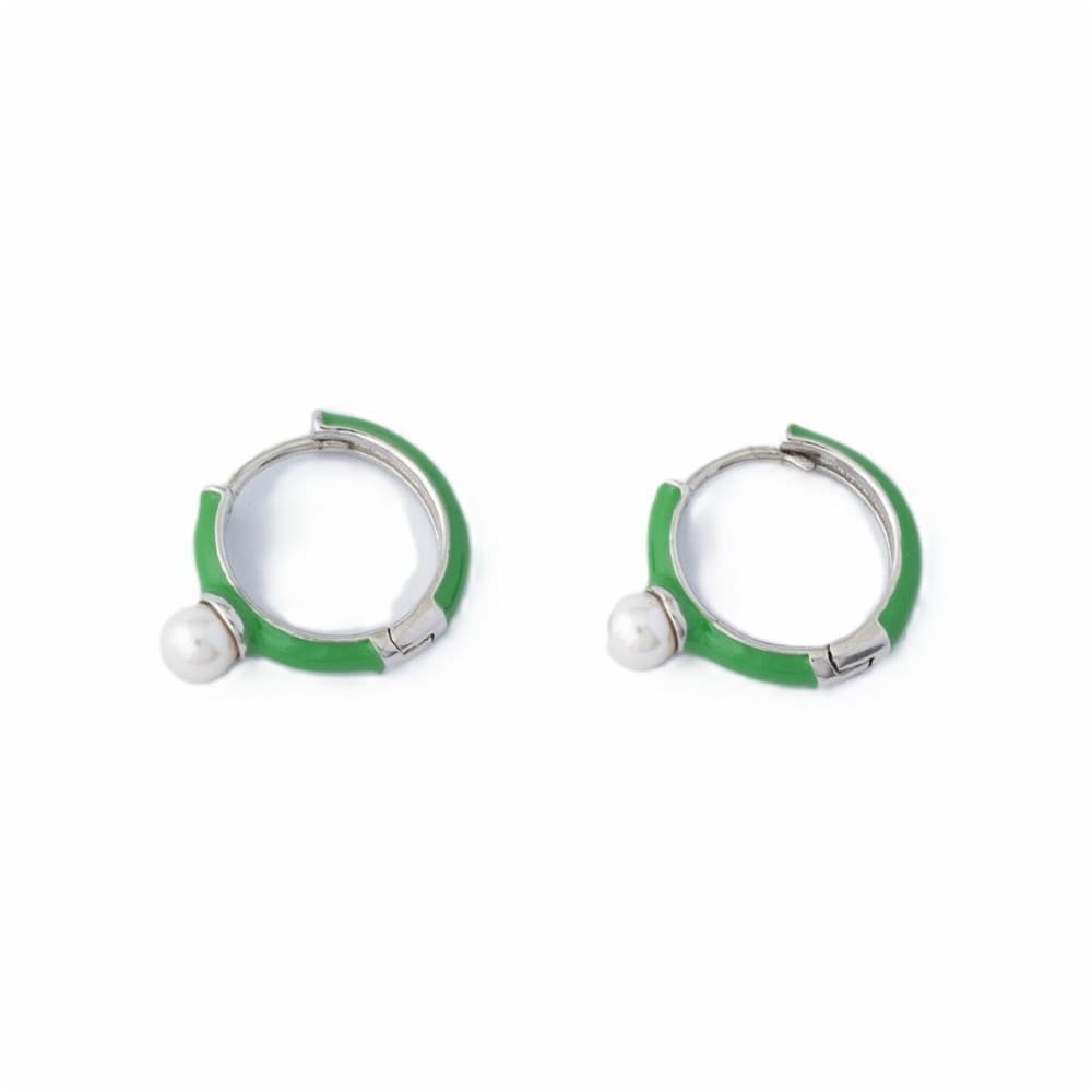 Ladies' Earrings Majorica 17349.01.2.E00.000.1 Green