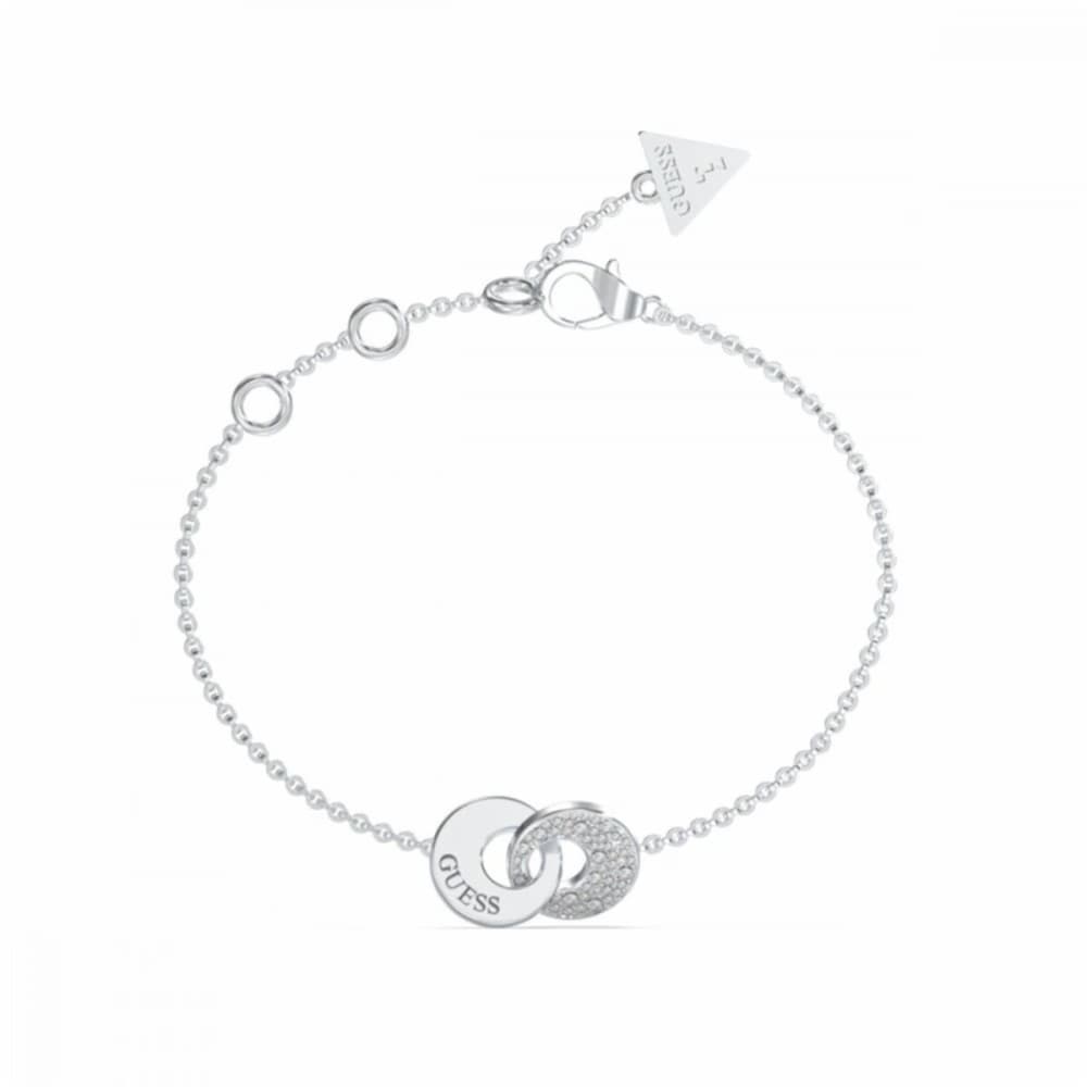 Ladies' Bracelet Guess JUBB05220JWRHS Silver