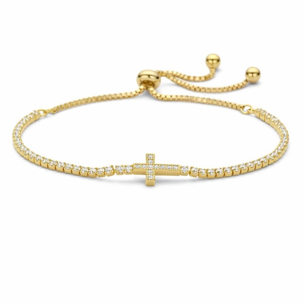 Ladies' Bracelet New Bling 9NB-1563 Golden