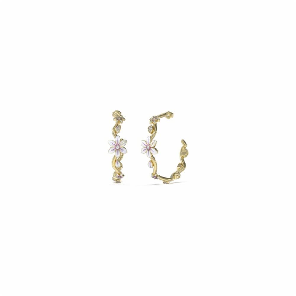 Ladies' Earrings Guess JUBE04141JWYGWHT-U Golden