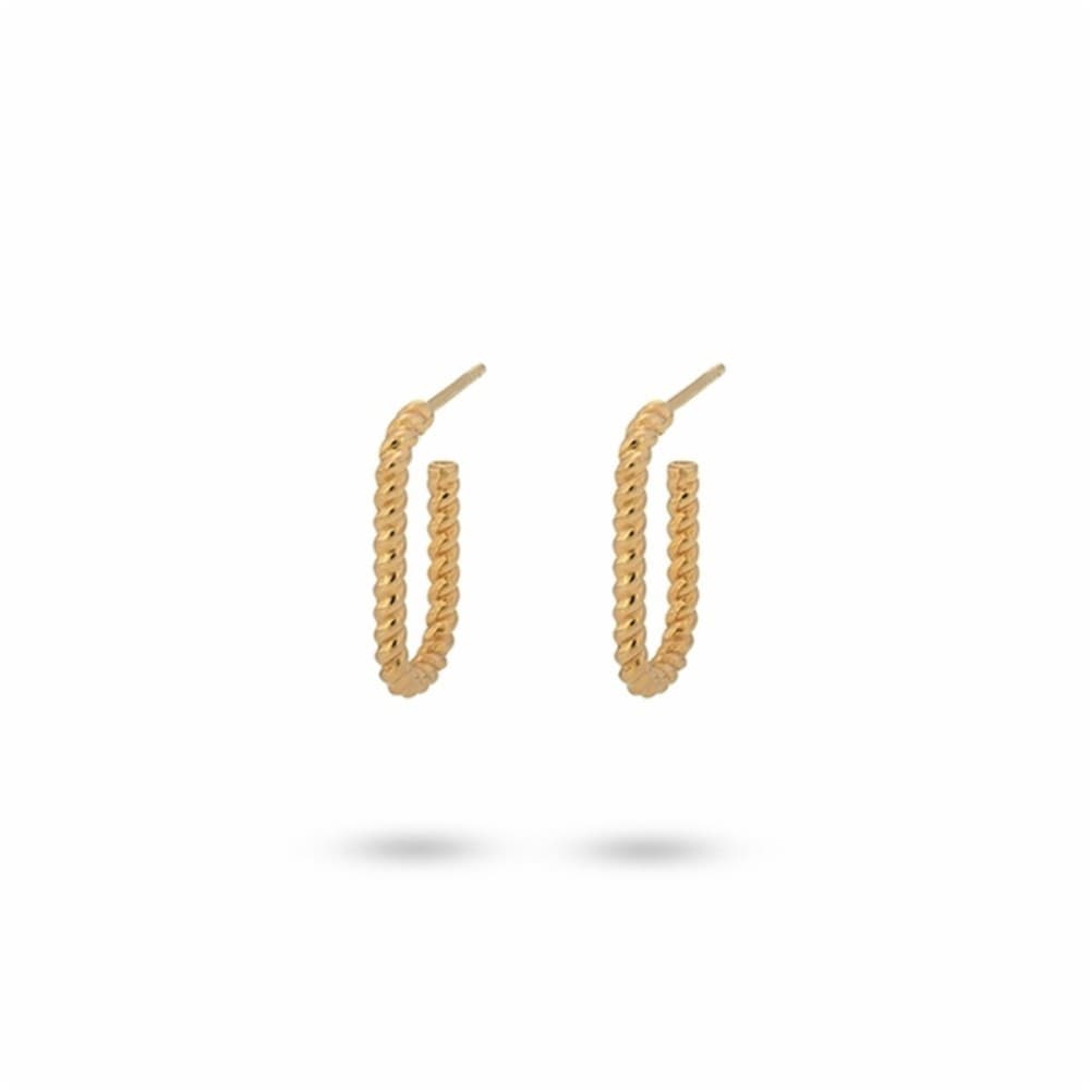 Ladies' Earrings 24KAE 42441Y Golden