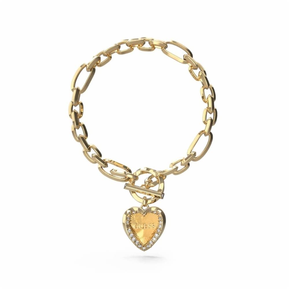 Ladies' Bracelet Guess JUBB04599JWYGS Silver
