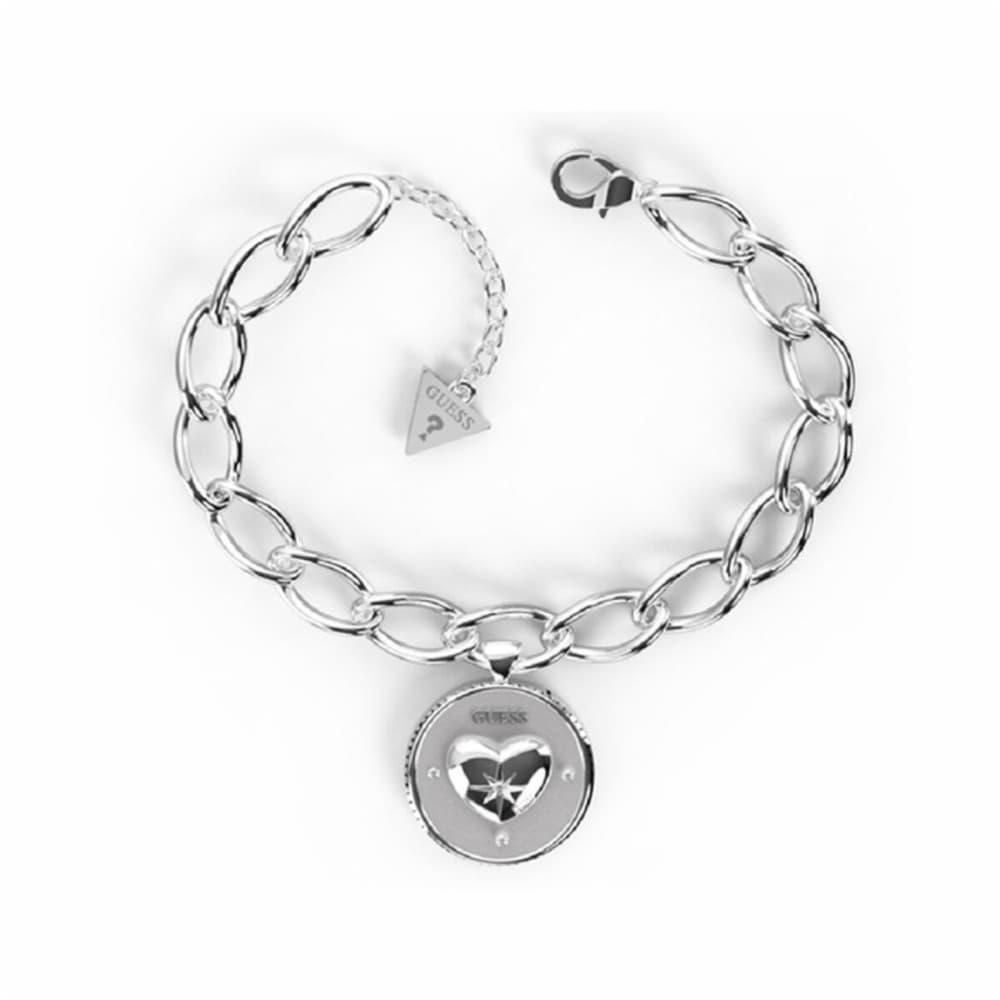 Ladies' Bracelet Guess JUBB01440JWRHS Silver