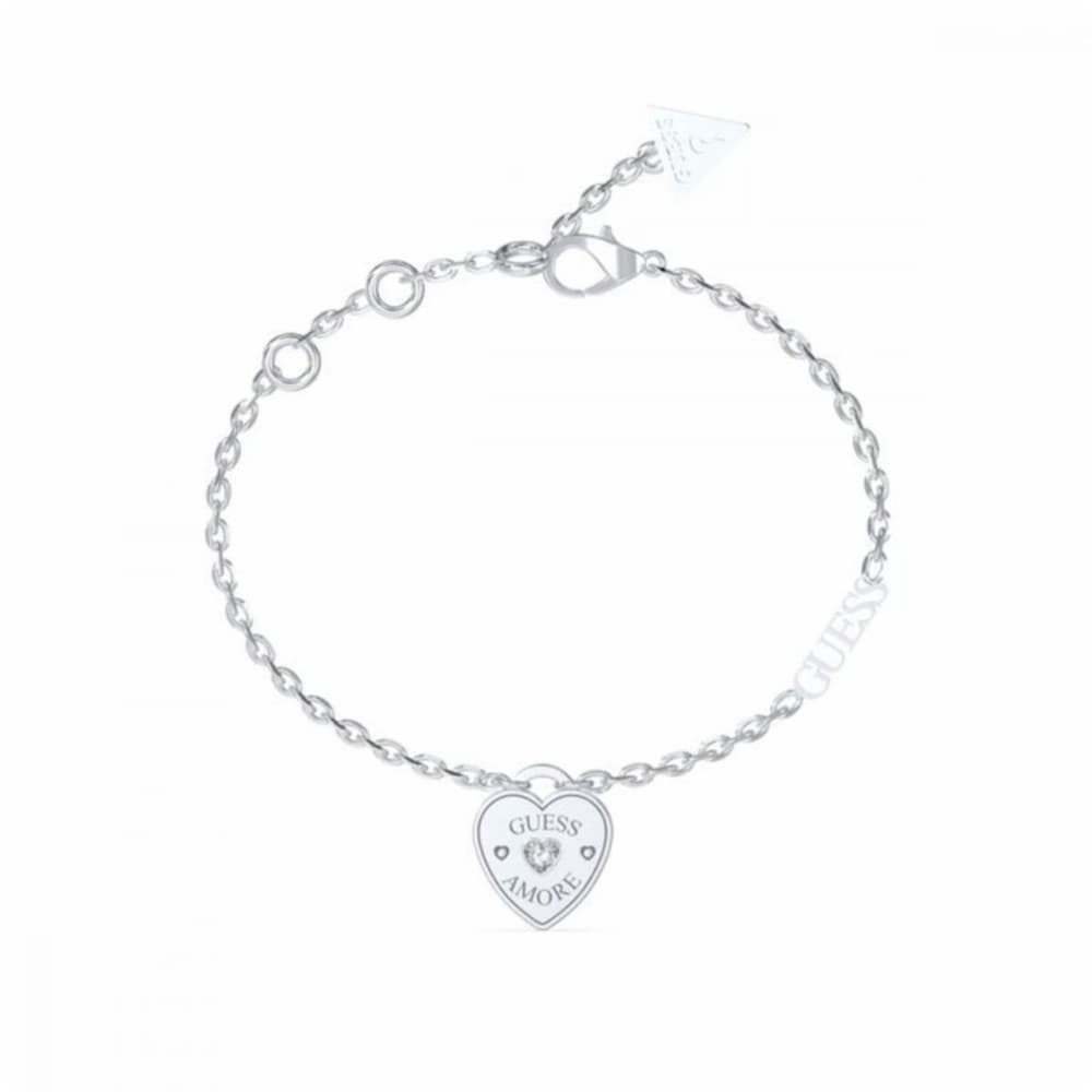 Ladies' Bracelet Guess JUBB05057JWRHS Silver