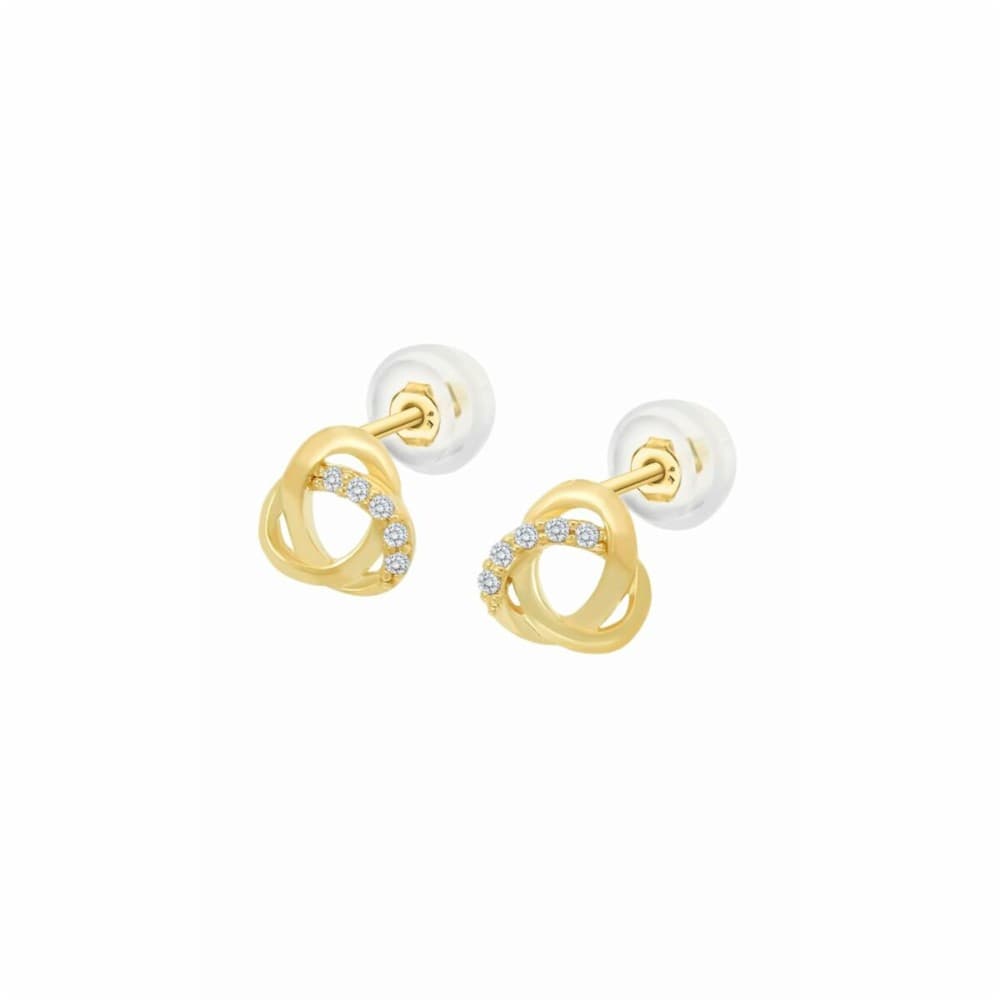 Ladies' Earrings Lotus HIN00090 Golden