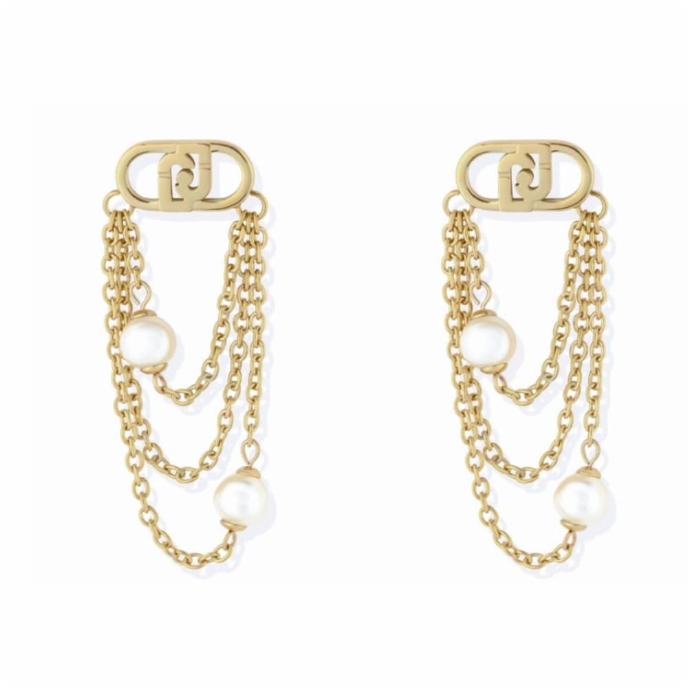 Ladies' Earrings LIU JO LJ2919 Golden