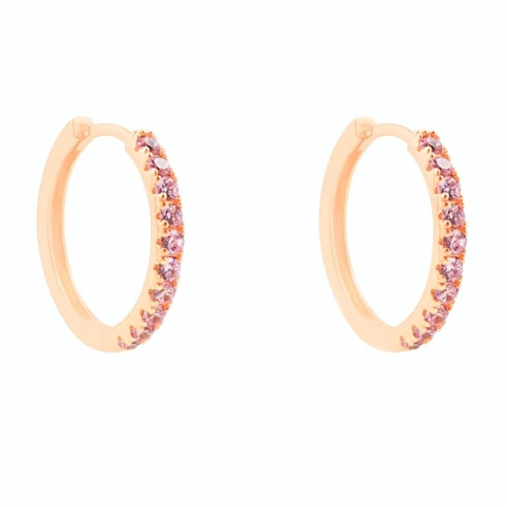 Ladies' Earrings Stroili 1682425 Rose gold