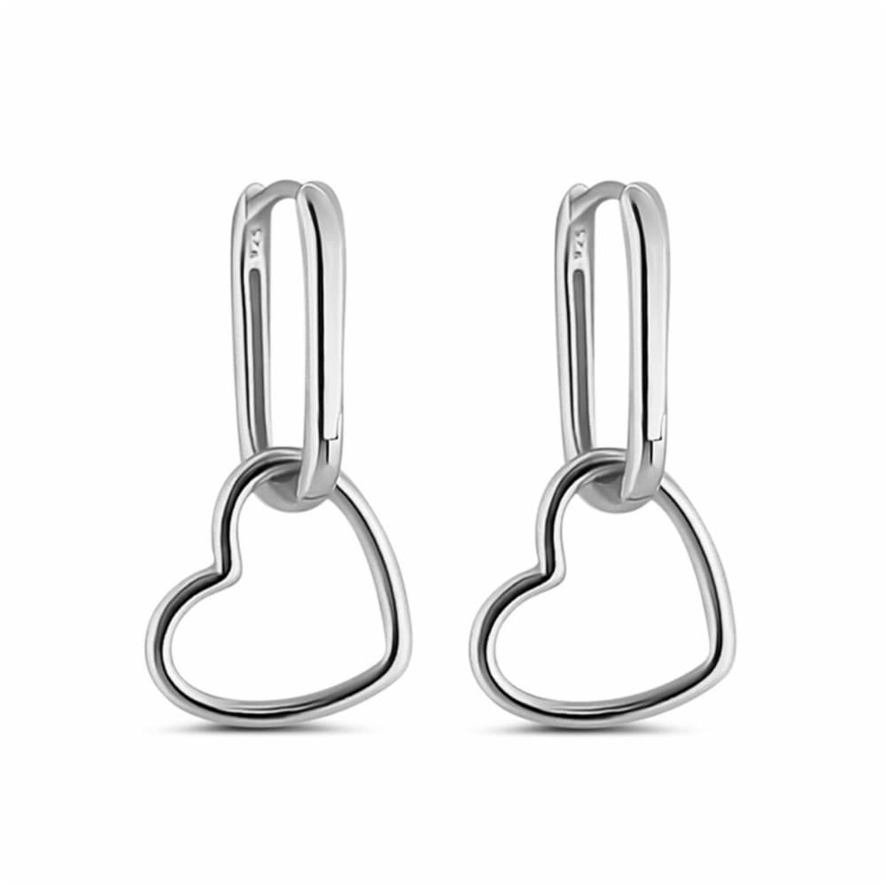 Ladies' Earrings New Bling 9NB-1243 Silver