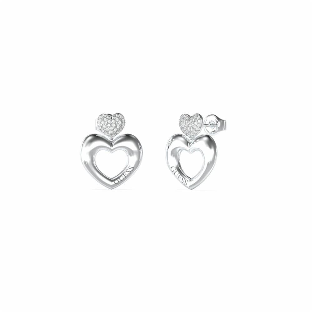 Ladies' Earrings Guess JUBE05209JWRHT-U Silver