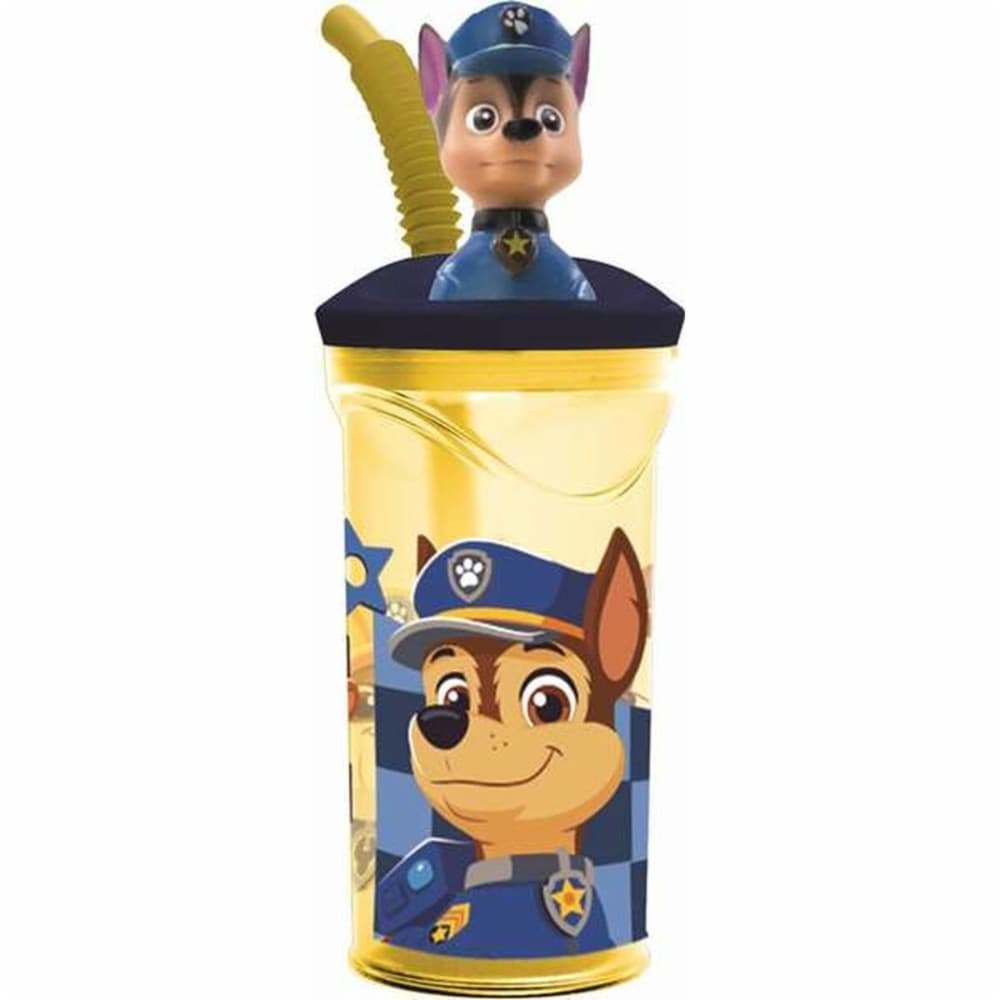 Cup with Straw The Paw Patrol Boy Rescue Pups 360 ml 3D