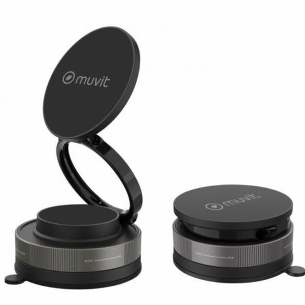 Mobile Support for Cars Muvit MCCHL0035 Black