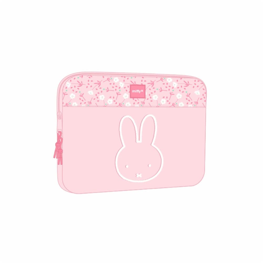 School Bag Miffy Flores 39,5 x 27,5 x 3,5 cm