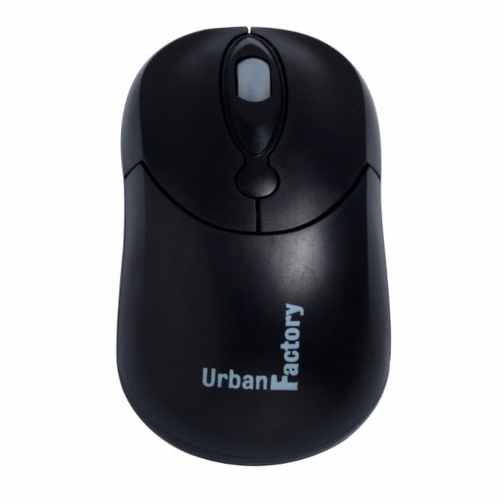 Mouse Urban Factory BCM01UF Black 800 dpi