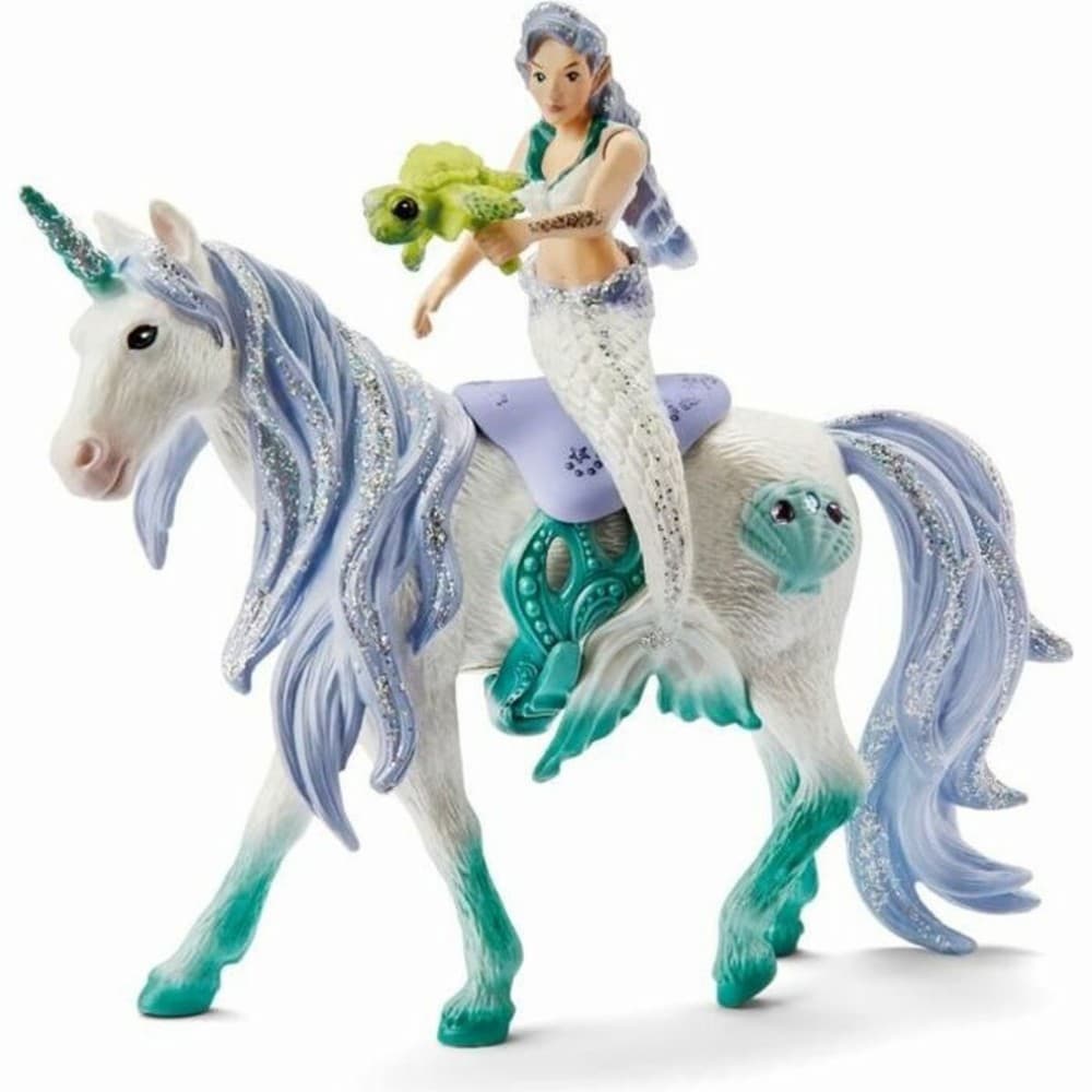 Figure Schleich 42509 Mermaid on sea unicorn Unicorn 4 Pieces