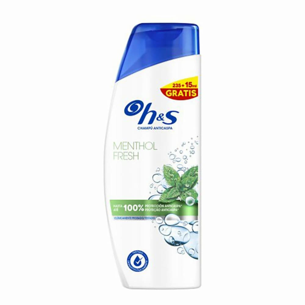 Shampoo H&S menthol fresh 250 ml Menthol Anti-dandruff