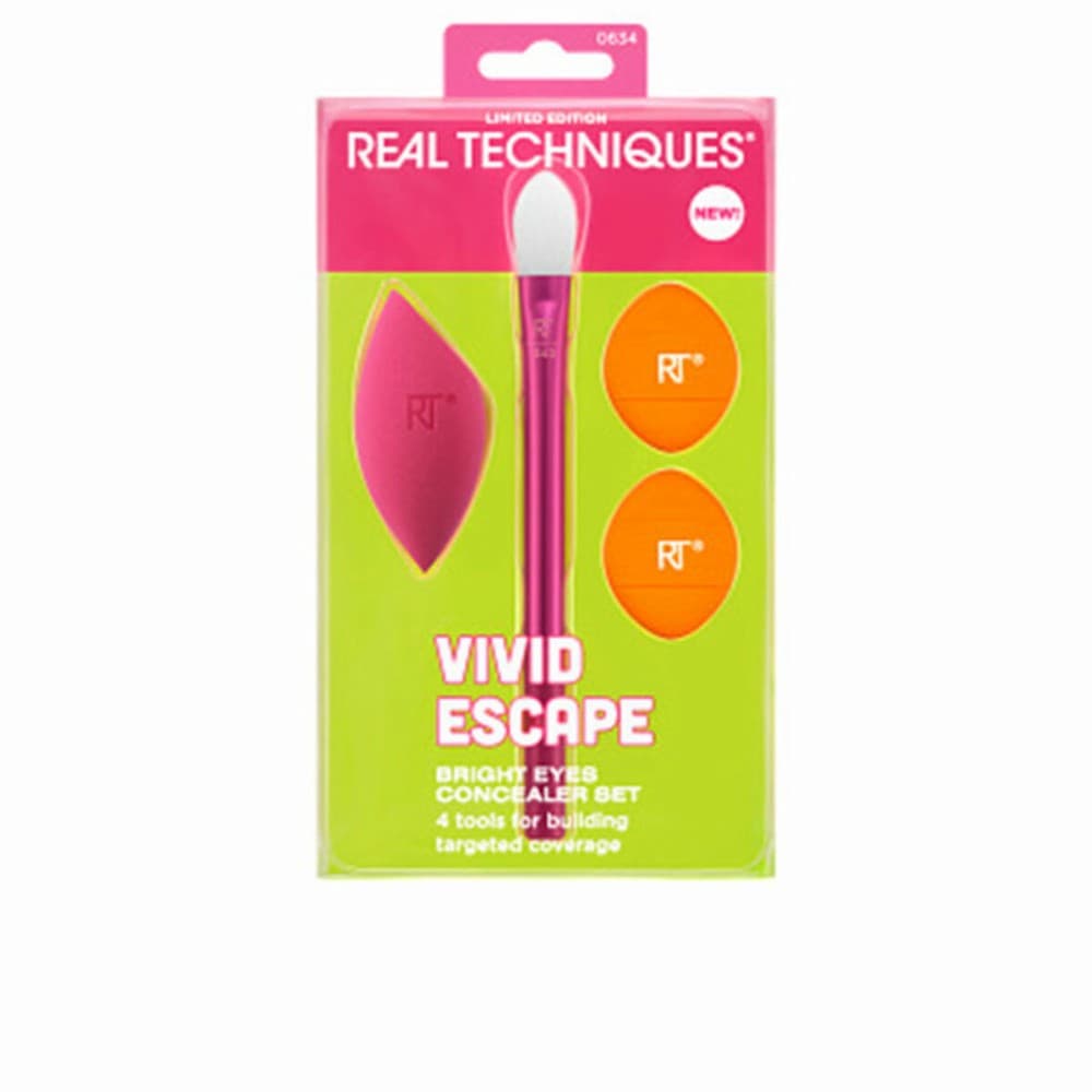 Make-up Brush Real Techniques VIVID ESCAPE 4 Pieces