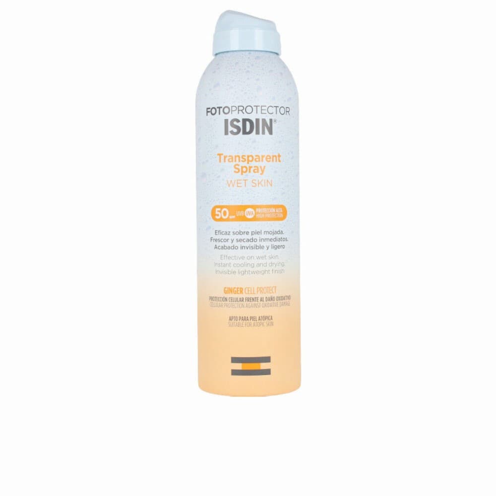 Body Sunscreen Spray Isdin Transparent Spf 50 250 ml