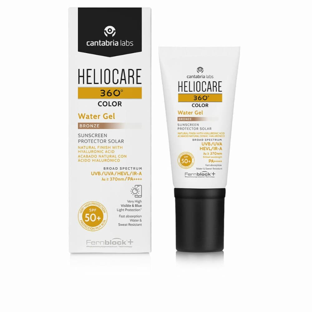 Sun Protection with Colour Heliocare Heliocare 360º Water Gel Color Bronce 50 ml Spf 50
