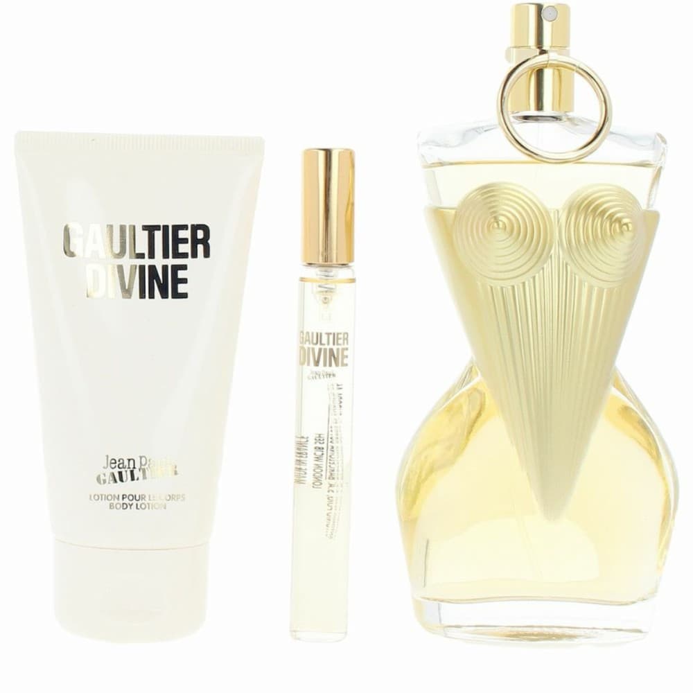 Women's Perfume Set Jean Paul Gaultier GAULTIER DIVINE 3 Pieces