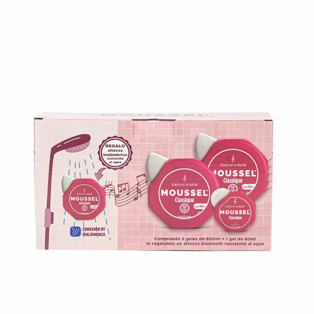 Shower Gel Moussel CLASSIQUE 3 Pieces