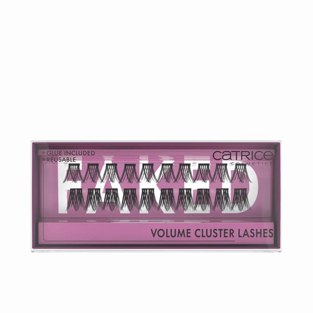 False Eyelashes Catrice FAKED VOLUMEN CLUSTER (1 Unit)