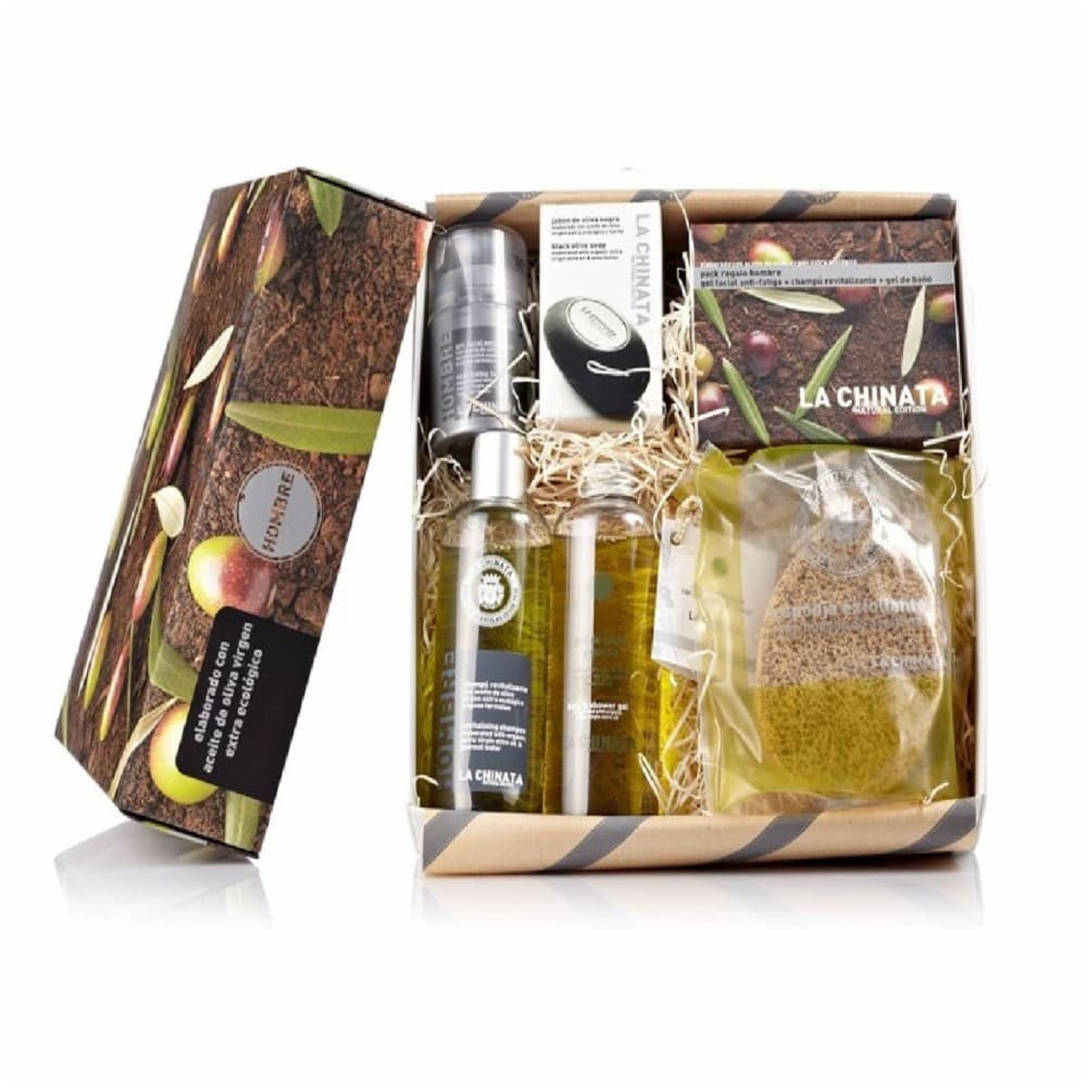 Men's Cosmetics Set La Chinata Medium Gift 6 Pieces
