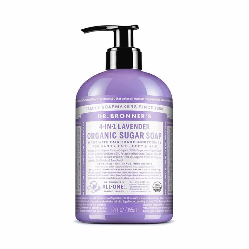 Hand Soap Dr Bronner's 4 in 1 Lavender 355 ml