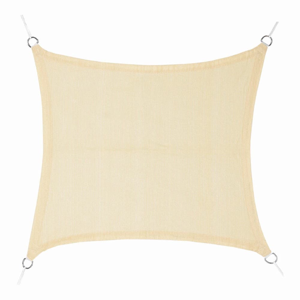 Shade Sail Faura Beige 3,6 x 3,6 m Squared