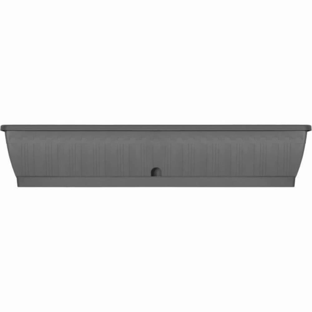 Self-watering planter Garden ID Anthracite 100 cm