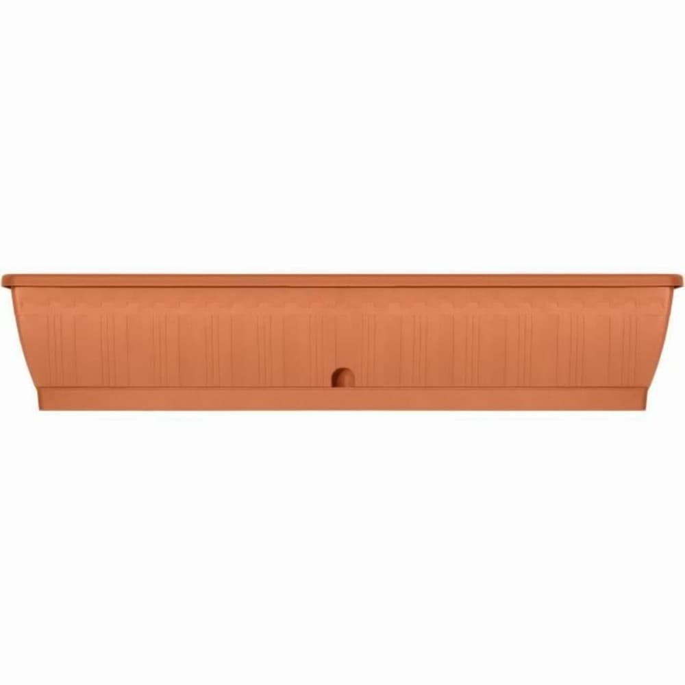 Self-watering planter Garden ID Terracotta 100 cm