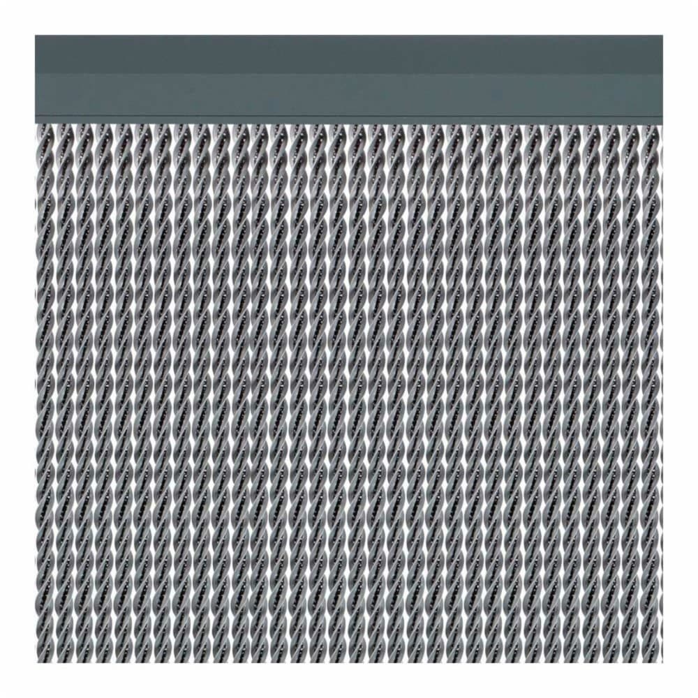 Curtain Acudam Manacor Doors Silver Exterior PVC Aluminium 90 x 210 cm