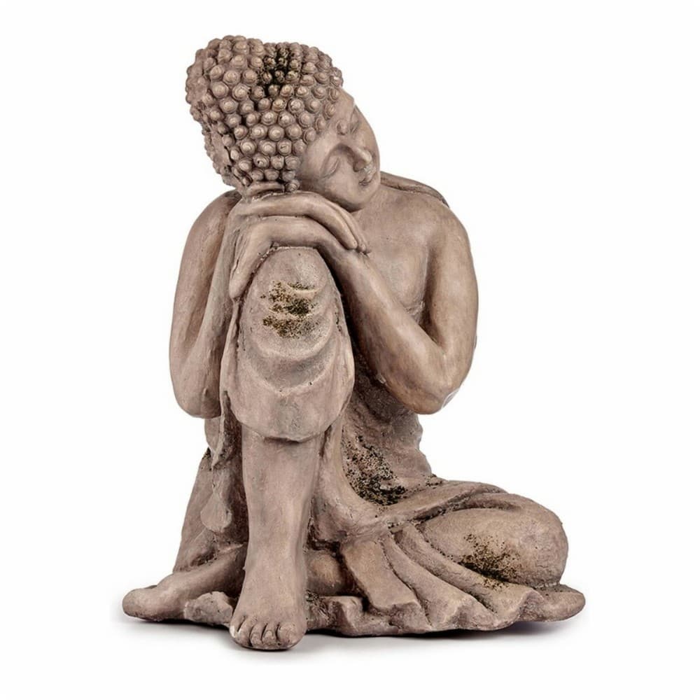 Decorative Garden Figure Ibergarden Grey Polyresin 34,5 x 54,5 x 31 cm Buddha