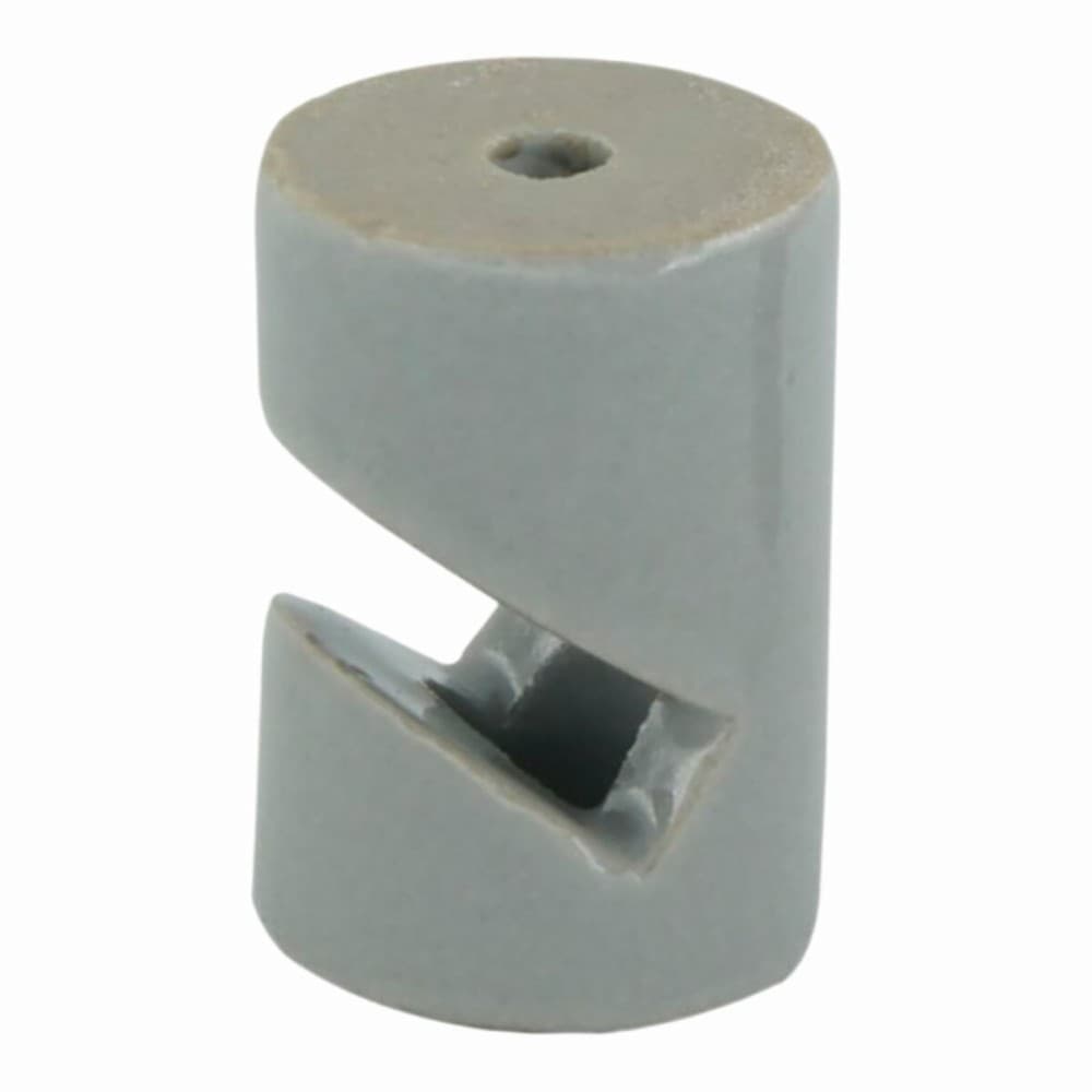 Cable holder F-line Black Porcelain 5 Units