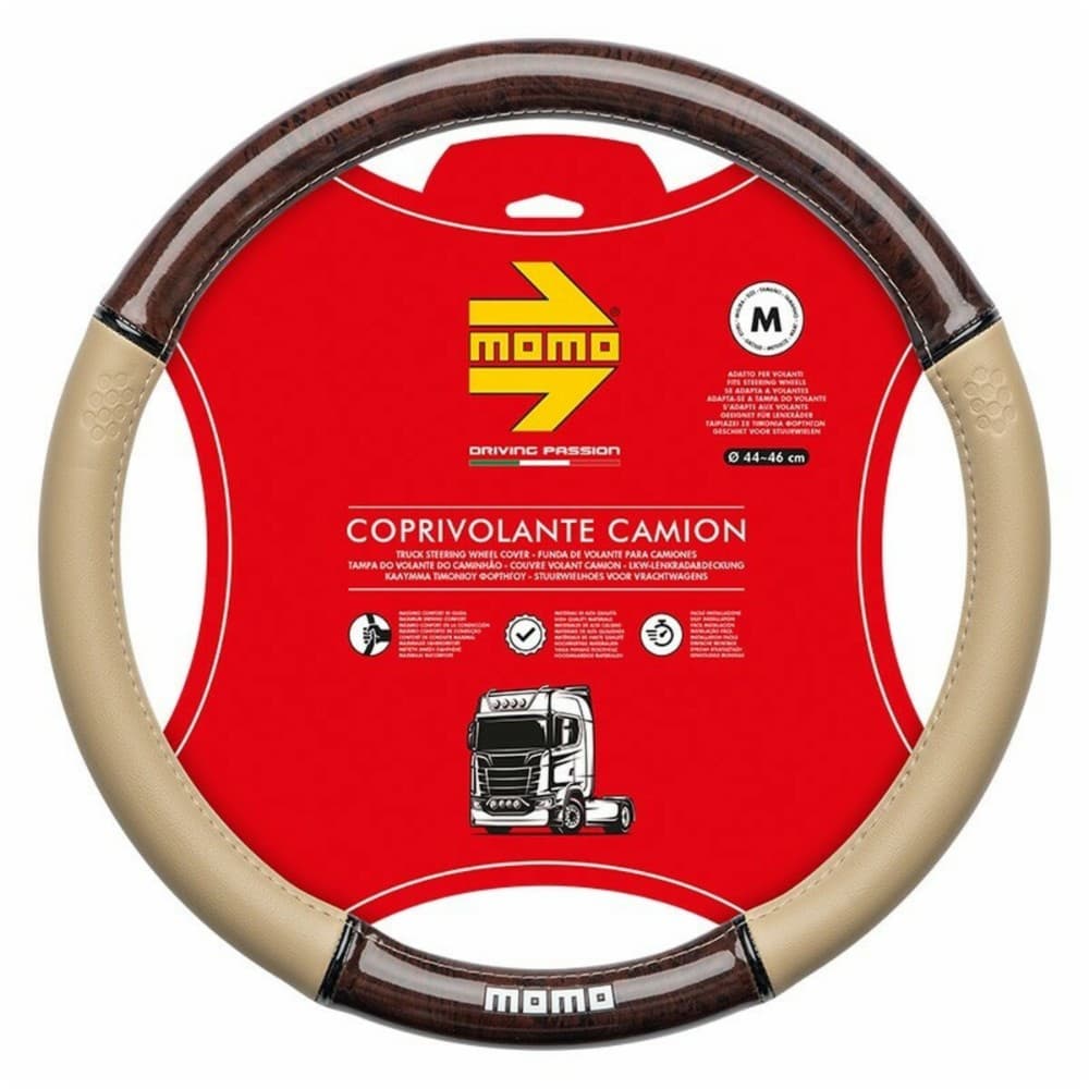 Steering Wheel Cover MOMO MOMLSWCTLXBEW Beige Ø 44-46 cm