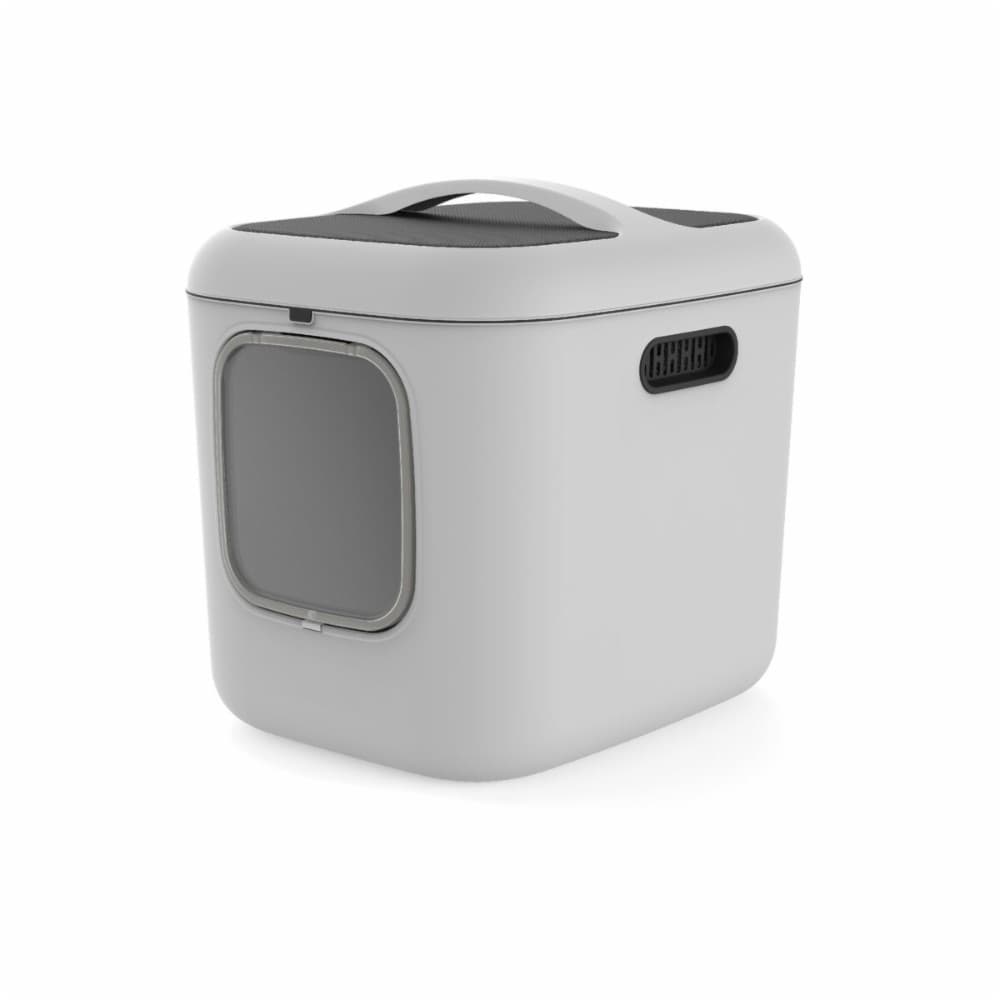 Cat Litter Box Rotho My Pet Biala XL White Recycled plastic