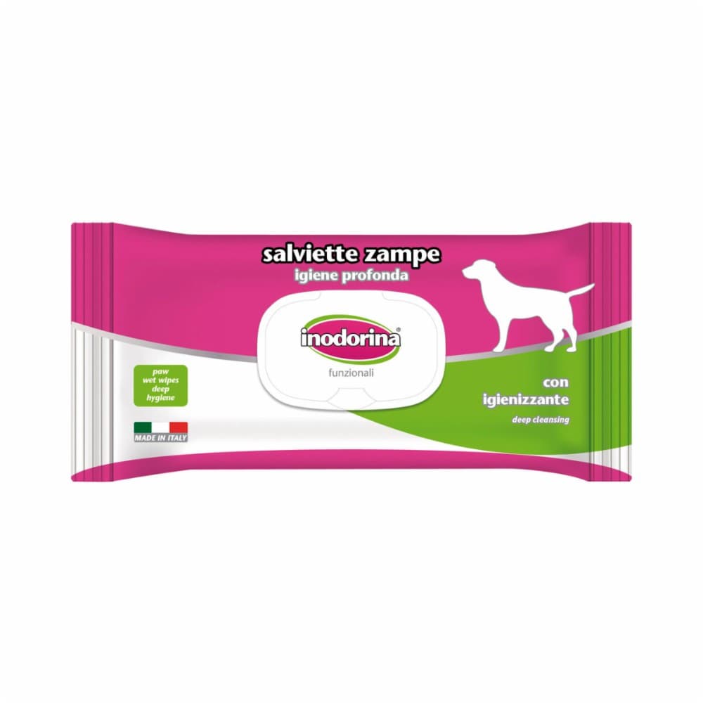 Wet Wipes for Pets Inodorina Paws Dog