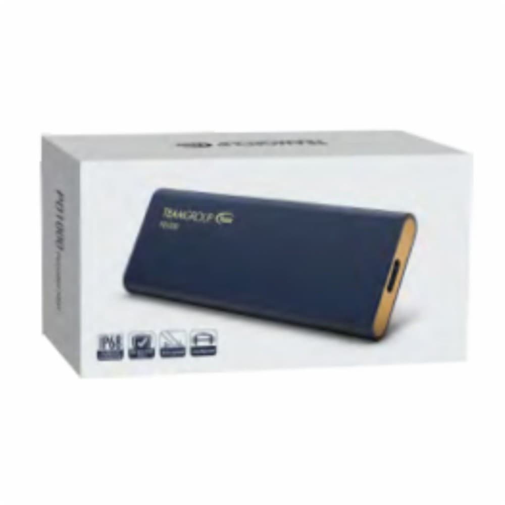 External Hard Drive Team Group PD1000 Navy Blue Shell SSD 512 GB SSD