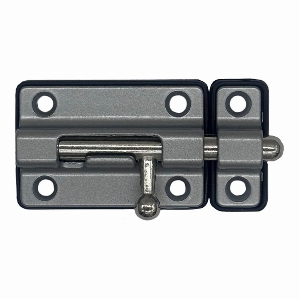 Door bolt EDM 85522 Grey 50 mm