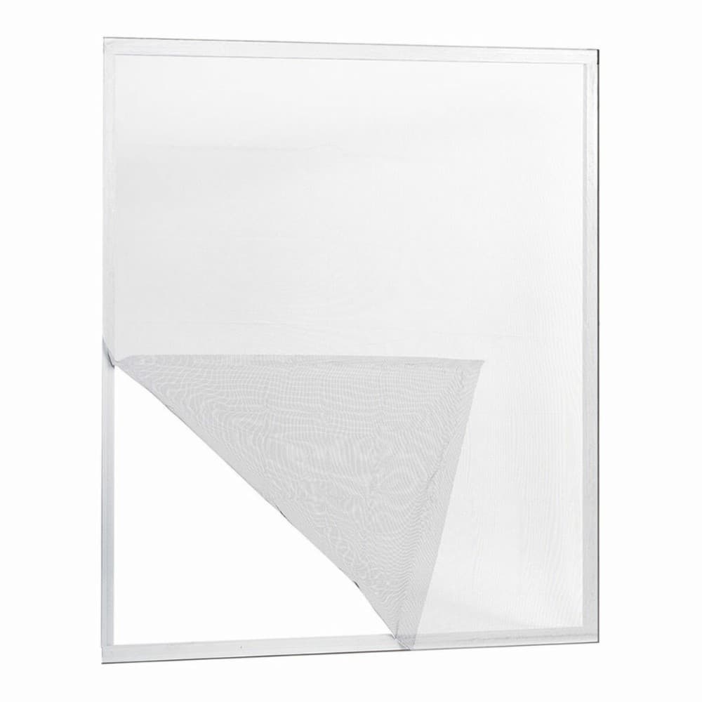 Mosquito net IRS White 120 x 240 cm Fibreglass Windows adhesive (2 Units)