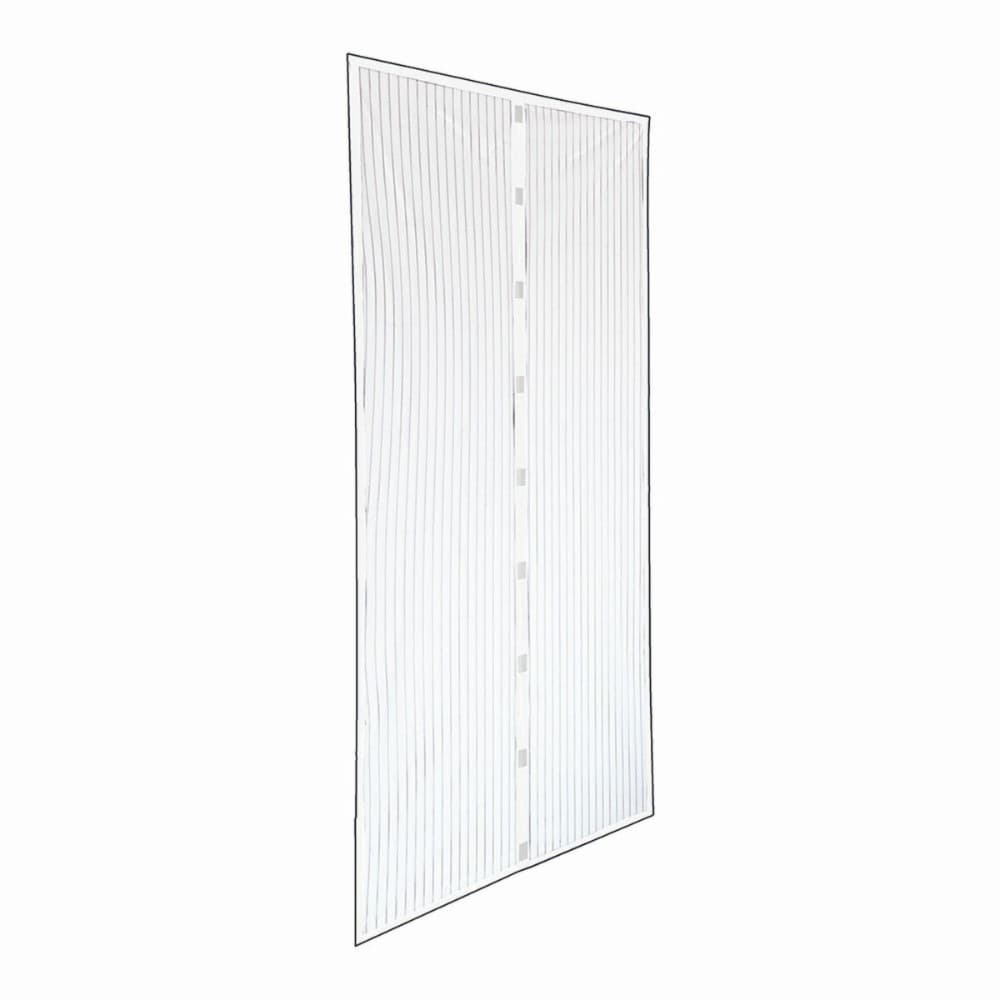 Anti-Mosquito Curtain IRS White 120 x 160 cm Magnet Doors Magnetic (2 Units)
