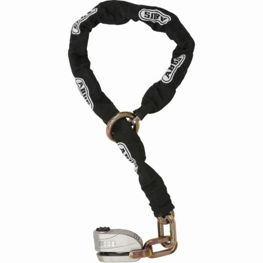 Chain with Padlock ABUS 8008/12KS120 Black Loop