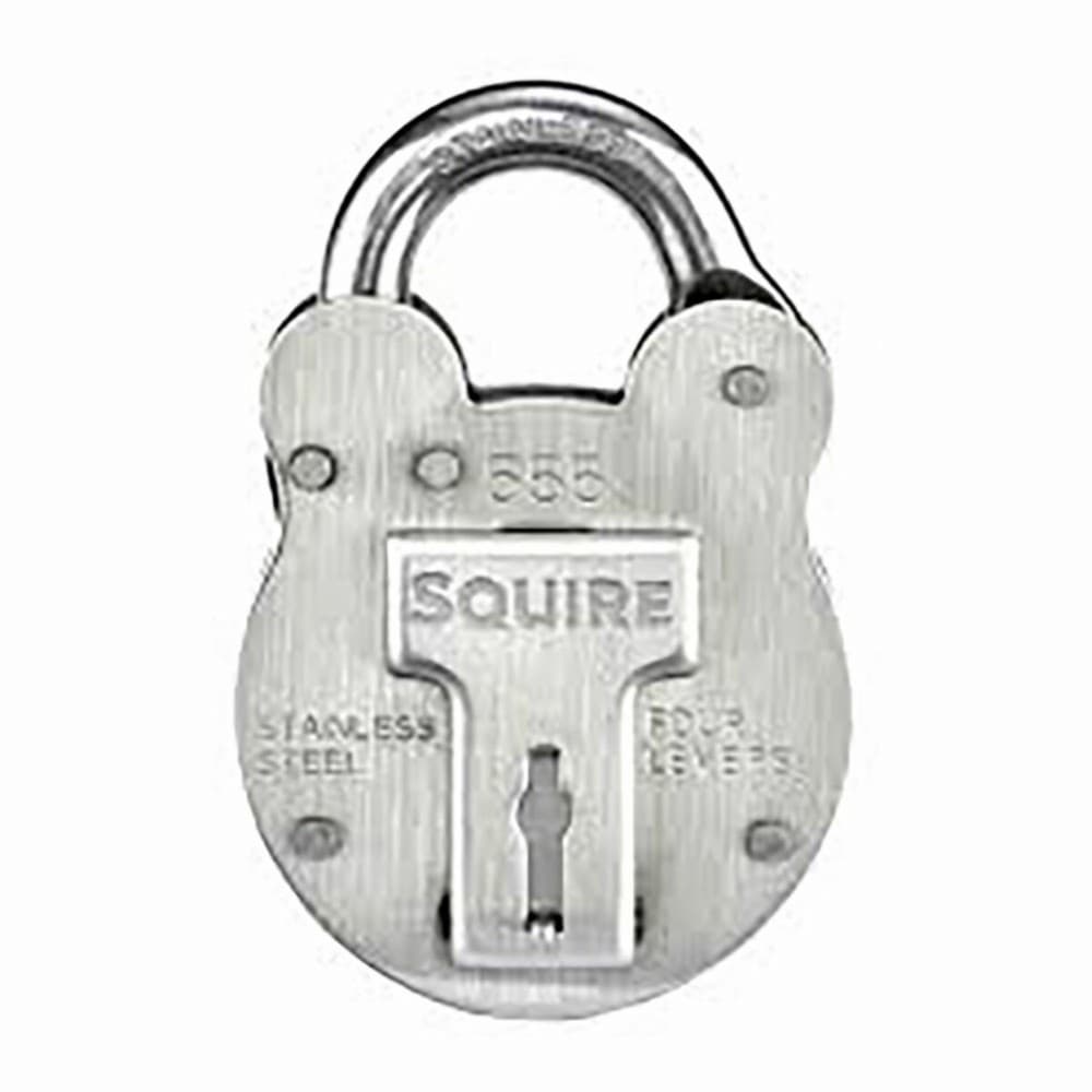 Combination padlock Squire 53 X 18 MM Stainless steel 2 Pieces
