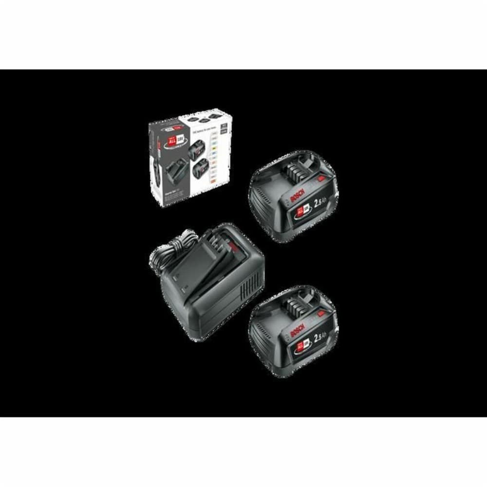 Rechargeable lithium battery BOSCH 1600A031T5 2,5 Ah 18 V (2 Units)