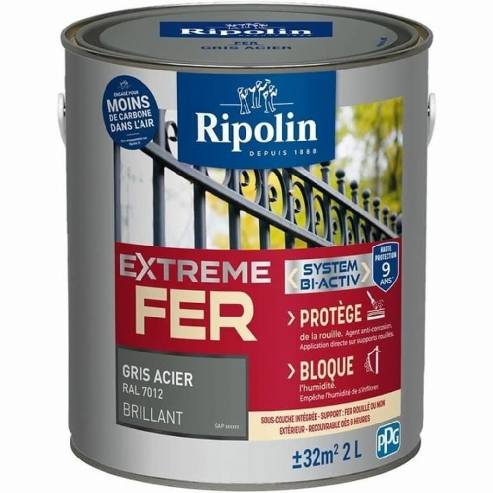 Enamel Ripolin Grey Shiny