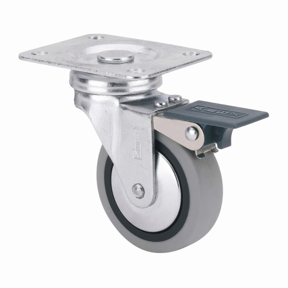 Rueda Ruedas Alex Grey Rubber Poliamix Ø 4 cm 17 kg rotary