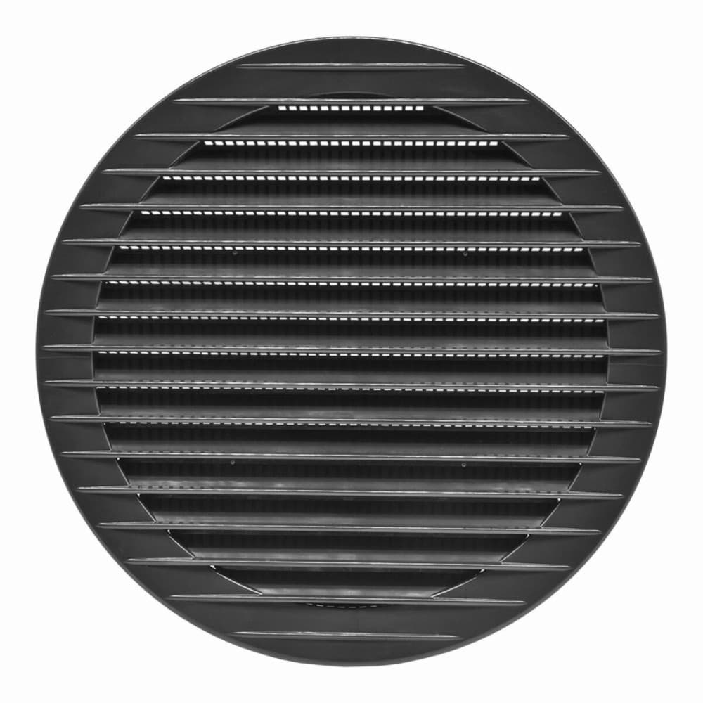 Ventilation grille EDM 87722 Anthracite Ø 15 cm