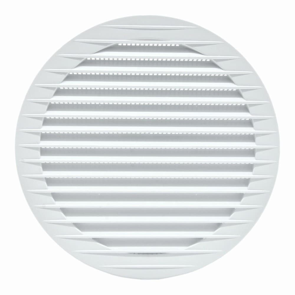 Ventilation grille EDM 87721 White Ø 15 cm